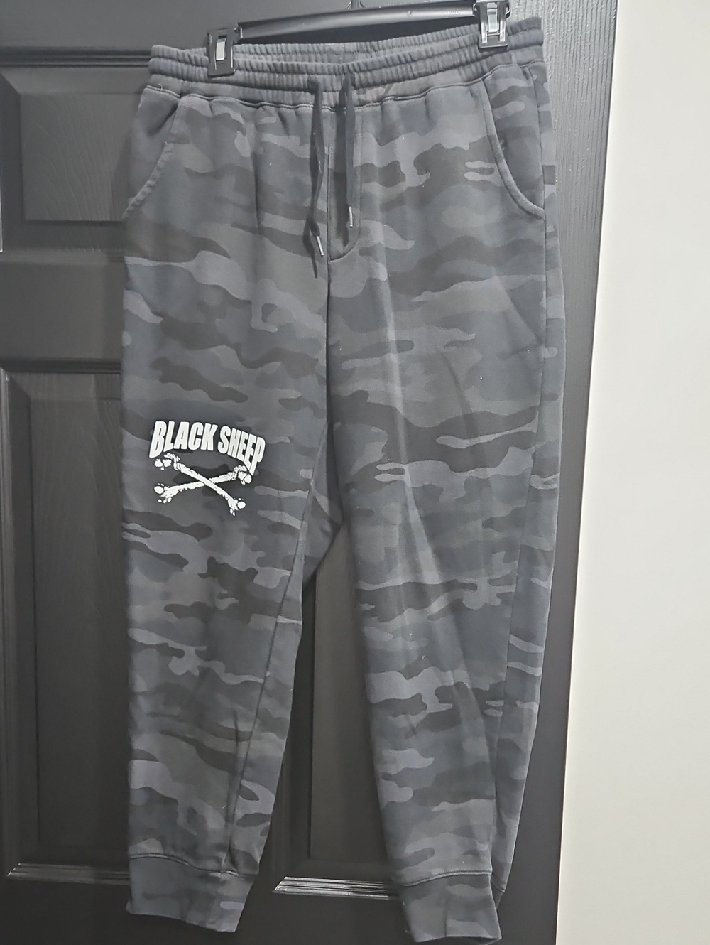 Gray Camo Jogger Pants
